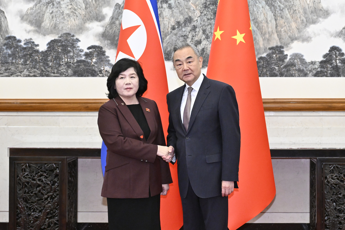 CHINA-BEIJING-WANG YI-DPRK-FM-TALKS (CN)