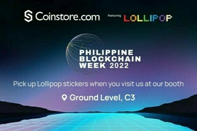 LOLLIPOP premiered in the First Philippine Blockchain Week in partnership with Coinstore
