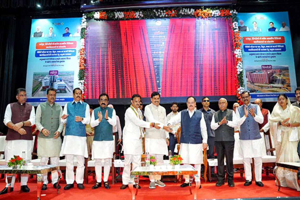 Union Health Minister Nadda, CM Yadav virtually inaugurate new Medical Colleges in Sheopur, Singrauli
