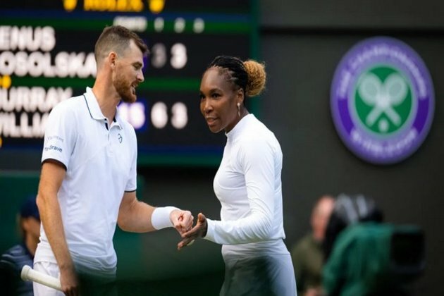 Wimbledon: Venus Williams, Jamie Murray kick off mixed doubles partnership with win