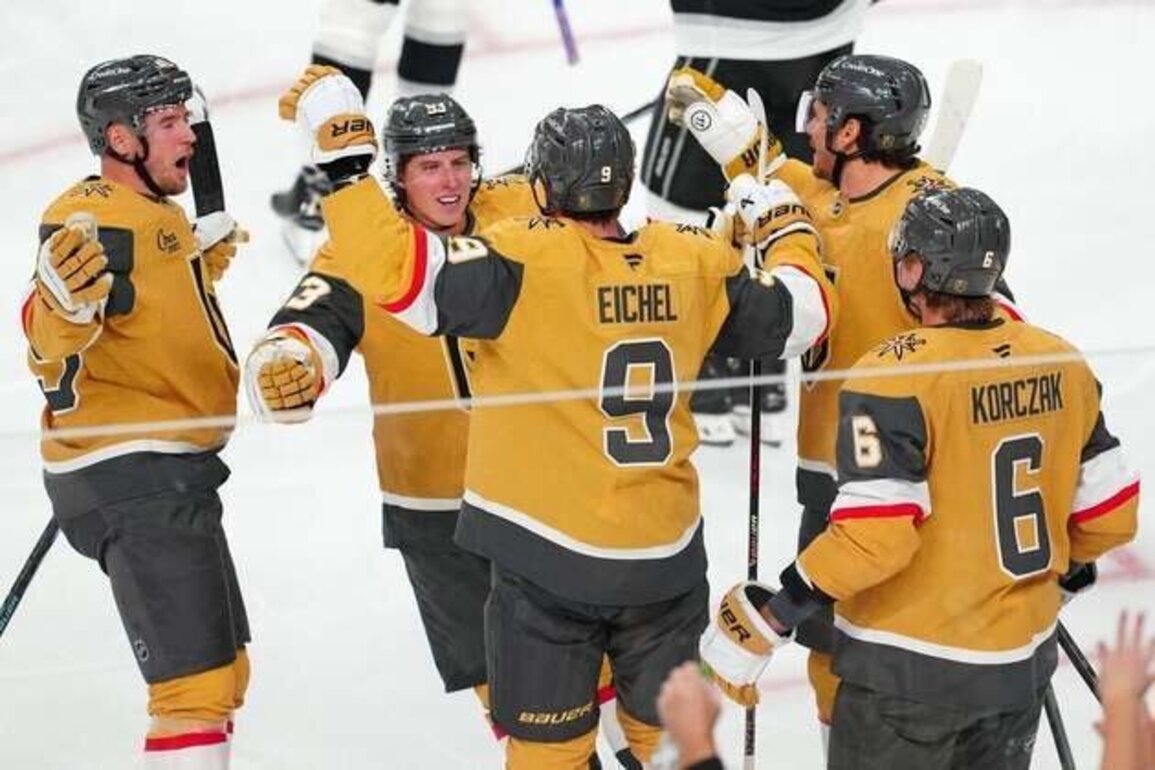 Golden Knights beat Kings in OT for season-best 5th straight win
