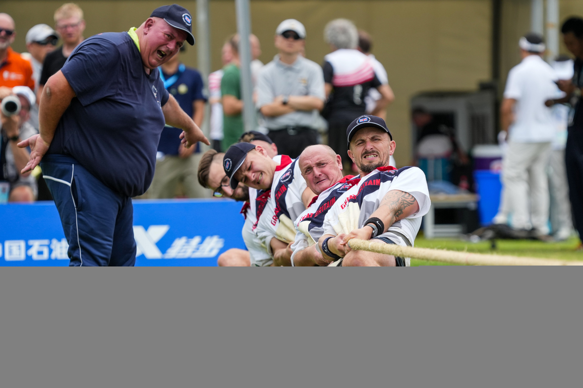 (SP)CHINA-CHENGDU-THE WORLD GAMES 2025-TUG OF WAR-MEN'S OUTDOOR 640KG-GOLD MEDAL MATCH (CN)