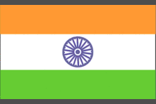 India flag.