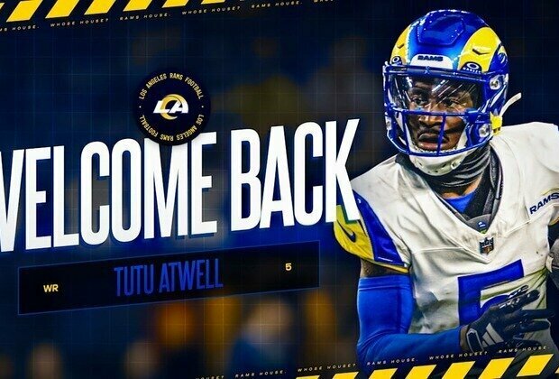 Rams, WR Tutu Atwell agree to terms on one-year contract