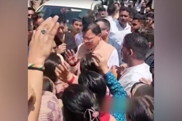 Uttarakhand CM Dhami stops his convoy to listen to problems of Tharali disaster-affected people