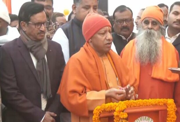 Uttar Pradesh CM Yogi Adityanath inaugurates water purification projects of drains falling into Rapti river