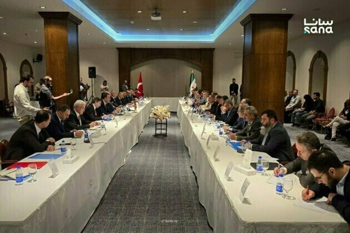 Syrian and Turkish Agriculture Ministries Hold Meeting in Damascus