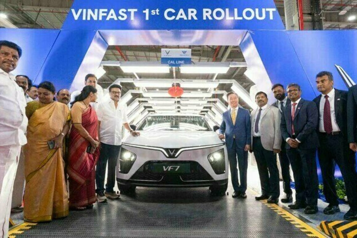 Vinfast Tamil Nadu Plant Inaugurated  1st Facility Outside Vietnam