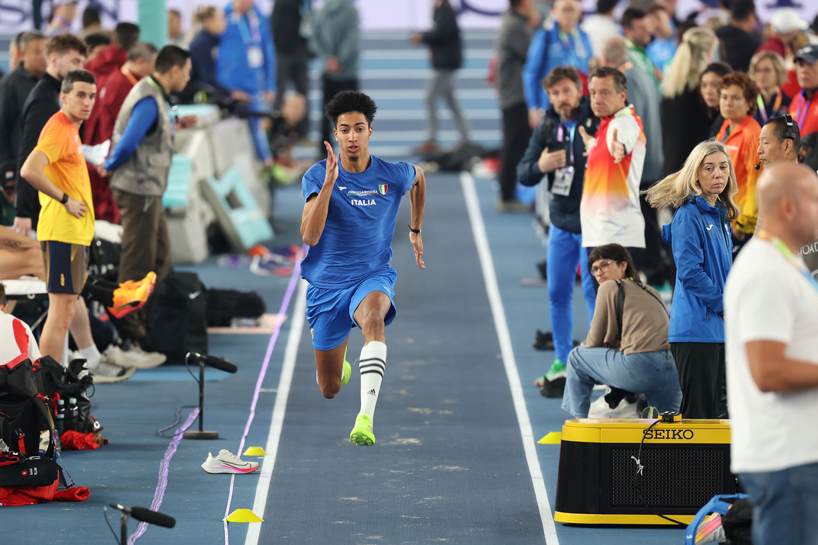 (SP)CHINA-NANJING-ATHLETICS-WORLD ATHLETICS INDOOR CHAMPIONSHIPS-TRAINING(CN)