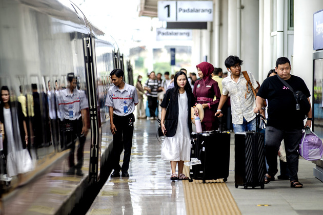 INDONESIA-PADALARANG-JAKARTA-BANDUNG HSR-EID AL FITR-HOMECOMING