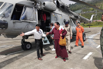 Sikkim: First batch of tourists from Chaten successfully evacuated at Pakyong Airport