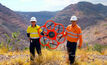 UAV surveys Argyle diamond mine