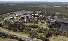  An aerial view of the Tahmoor colliery south of Sydney.