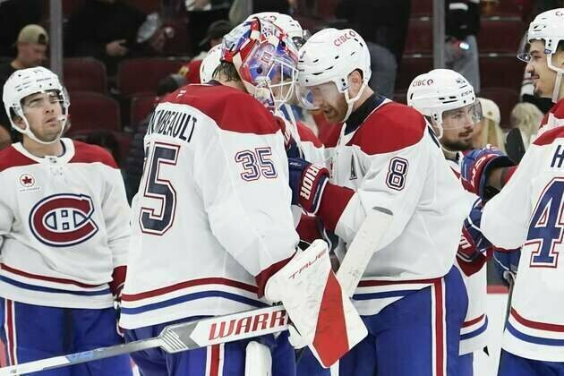 Canadiens' Kaiden Guhle scores in final seconds to beat Blackhawks