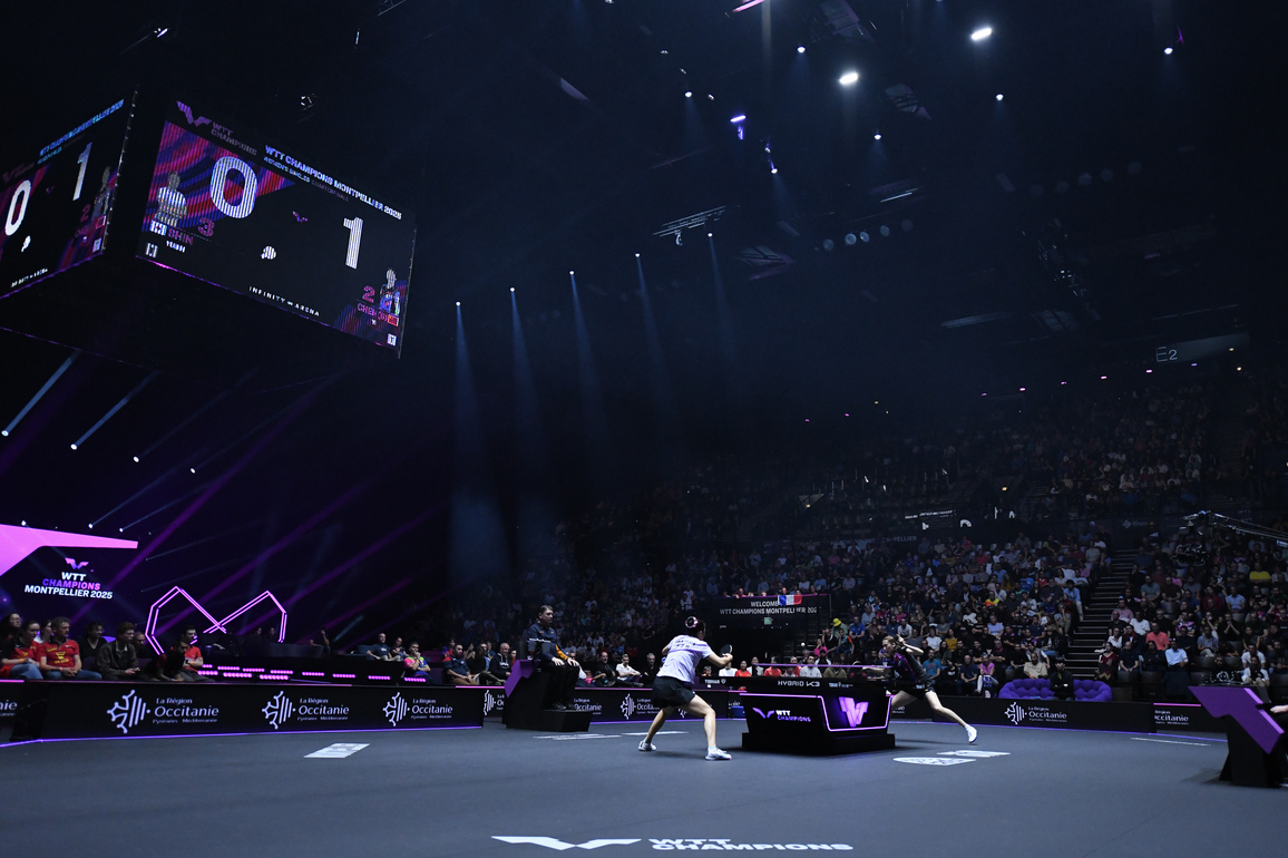 (SP)FRANCE-MONTPELLIER-TABLE TENNIS-WTT-CHAMPIONS-WOMEN'S SINGLES