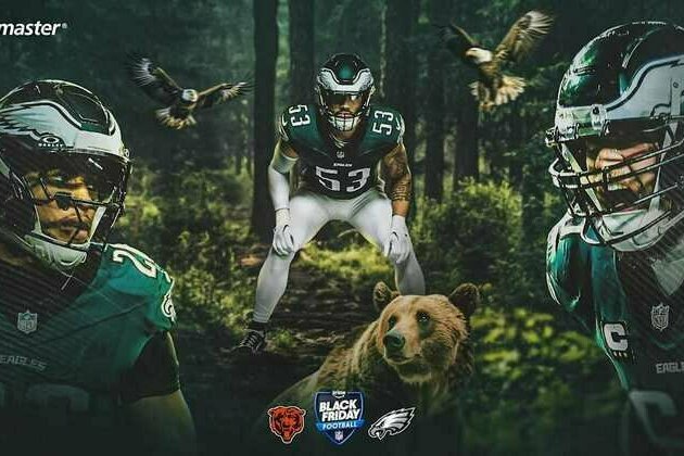 Eagles to host Chicago Bears on Black Friday