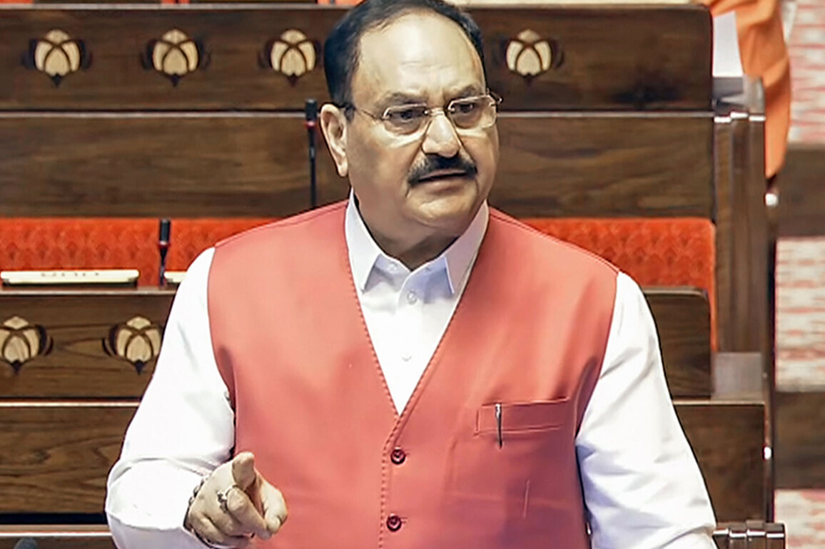 "Rule of law gone for ride in West Bengal under TMC": JP Nadda