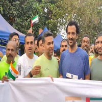 Abdulla Bin Touq Al Marri participates in Kerala's 'Year of Community Run'
