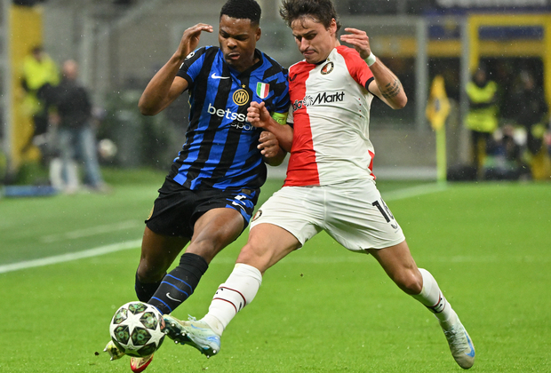 (SP)ITALY-MILAN-FOOTBALL-UEFA CHAMPIONS LEAGUE-INTER MILAN VS FEYENOORD