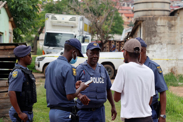 South Africa: Nine killed, 10 injured in mass tavern shooting near Johannesburg