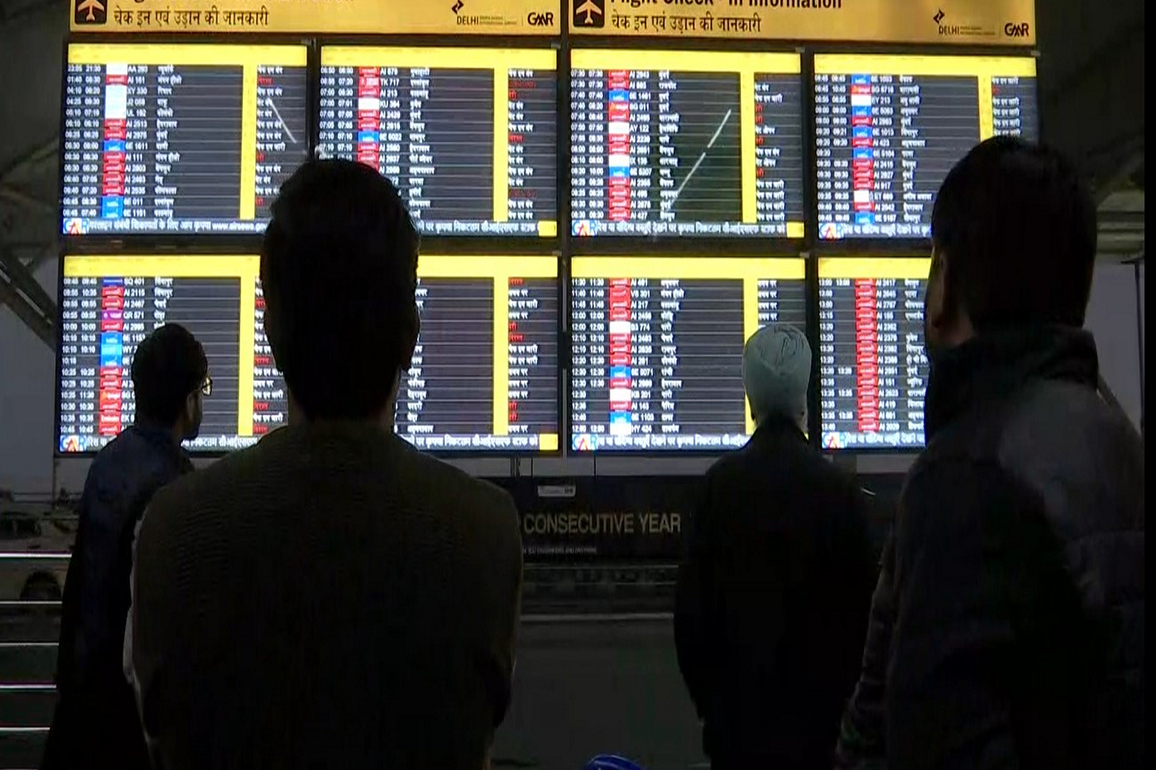 Dense fog in Delhi delays flights, causing schedule disruptions at IGI Airport