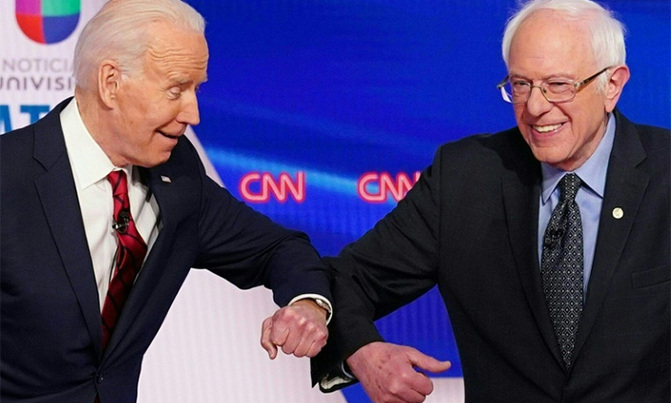 Biden-Trump showdown looms after Sanders ends presidential bid Biden-Trump showdown looms after Sanders ends presidential bid