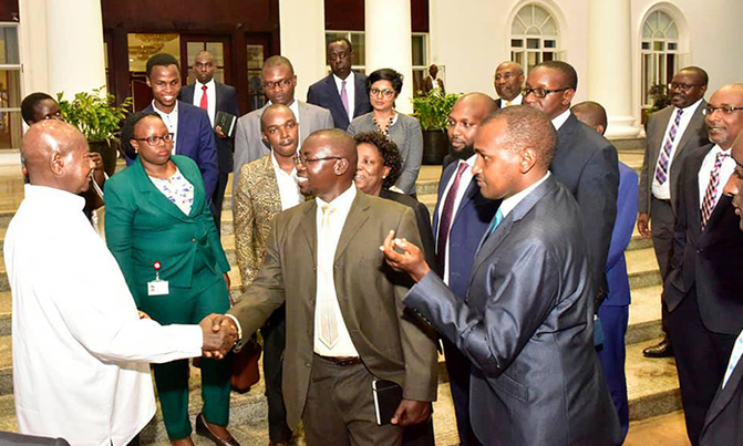Go slow on new technologies, Museveni warns experts Go slow on new technologies, Museveni warns experts