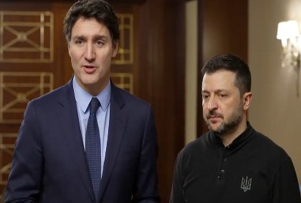 Canadian PM visits Kyiv on third anniversary of Russia-Ukraine conflict; discusses defence, sanctions