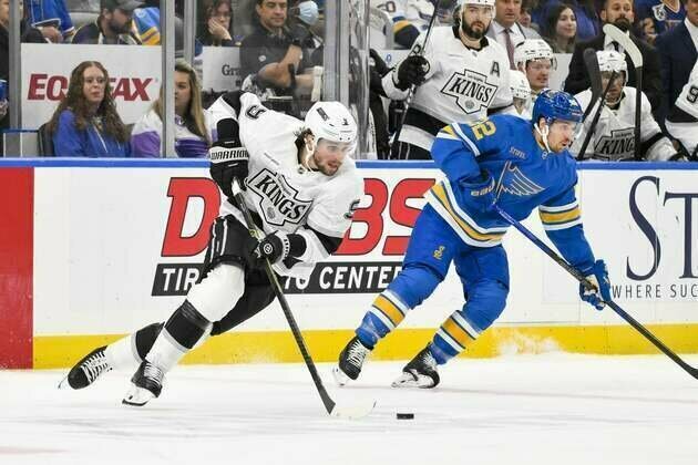 Adrian Kempe's OT power-play tally takes Kings past Blues