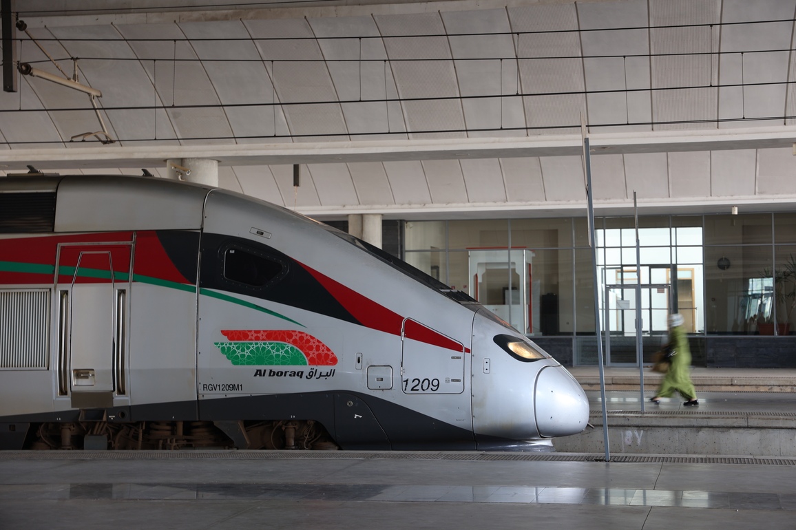 MOROCCO-RABAT-HIGH-SPEED RAILWAY-CONSTRUCTION