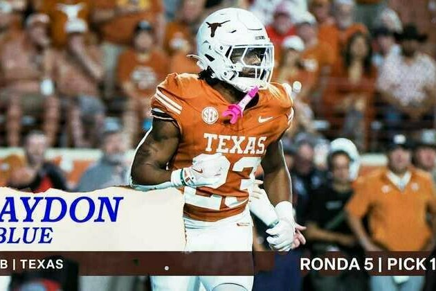 NFL Draft 2025: Cowboys seleccionan RB de Texas