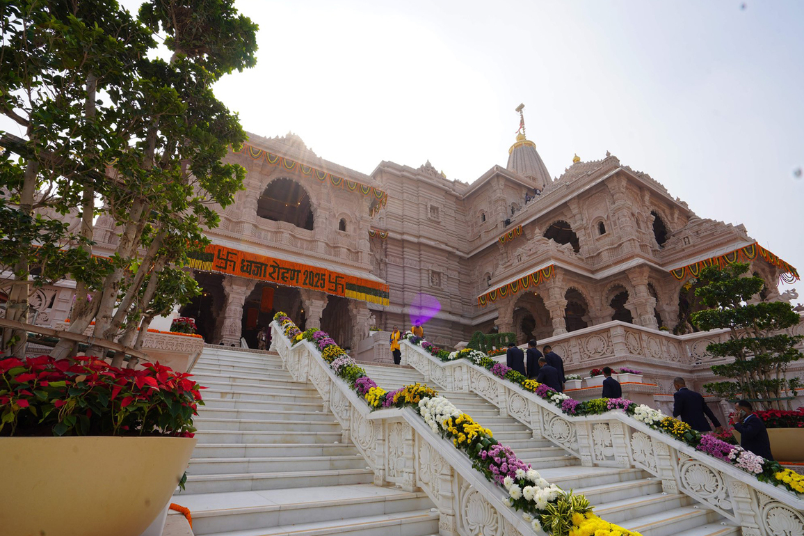 Shri Ram Janmbhoomi Teerth Kshetra trust shares poetic tribute to Lord Ram ahead of 'Dhwajarohan' ceremony