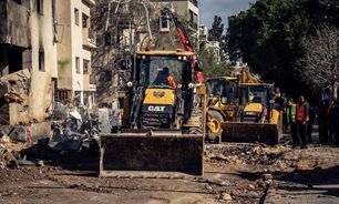 March 1, 2026. The day after a missile impact in central Tel Aviv