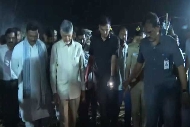 Kakinada firecracker blast: CM Naidu announces 20 lakh ex-gratia, suspends four officials