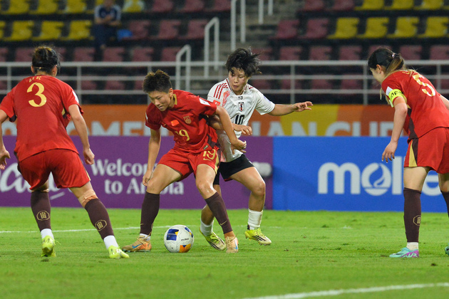 (SP)-THAILAND-PATHUM THANI-FOOTBALL-AFC U20 WOMEN'S ASIAN CUP-CHINA VS JAPAN