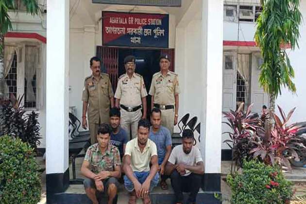 Five arrested in Tripura for human trafficking