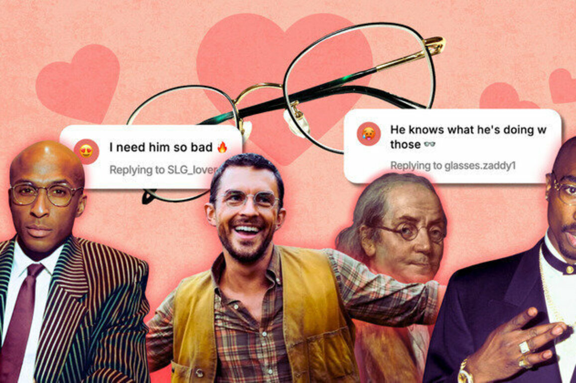 'Slutty little glasses': men's eyewear fashion is the history of seeing - and being seen