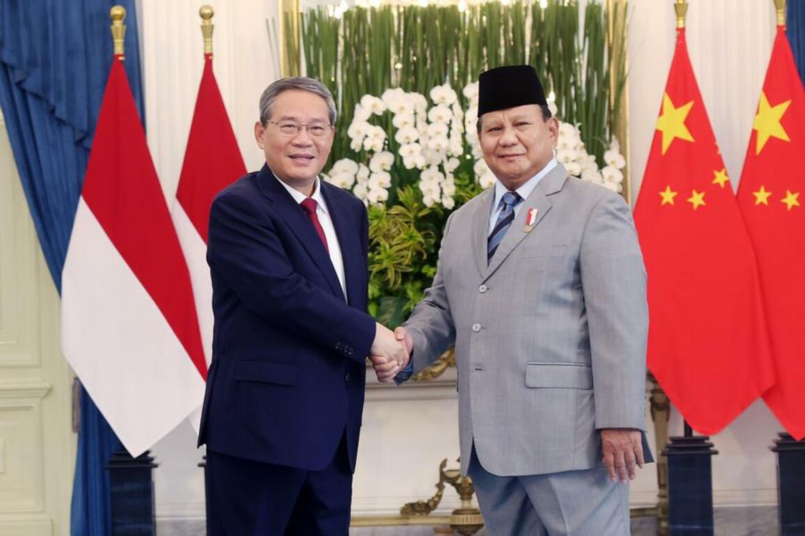China ready to join Indonesia in boosting trust, strategic coordination -- Premier Li