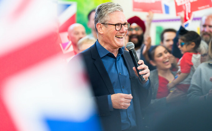 Keir Starmer on the final day of election campaigning | Credit: Keir Starmer, Flickr