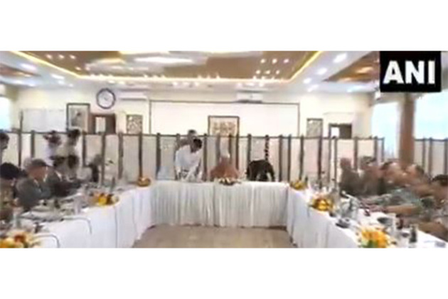 Jammu and Kashmir LG Manoj Sinha chairs meeting of unified command at Raj Bhawan