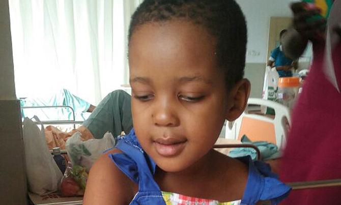 5-year-old Mukama is stranded in India 5-year-old Mukama is stranded in India