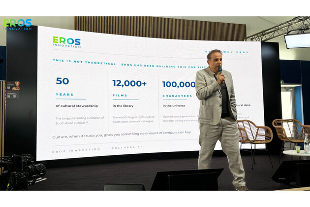 Eros Innovation showcases Asia's sovereign AI Vision at Cannes Next