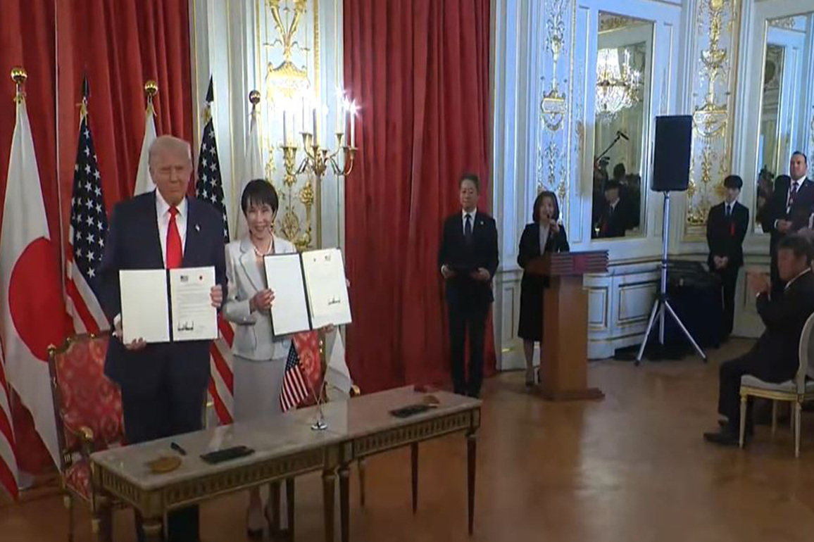 Trump, Takaichi ink trade and rare earth pacts to usher in "new golden age" of ties
