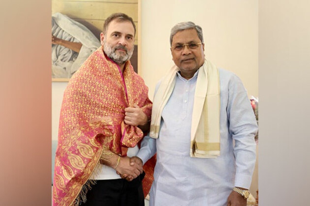 Karnataka CM Siddaramaiah meets LoP Rahul Gandhi in Delhi