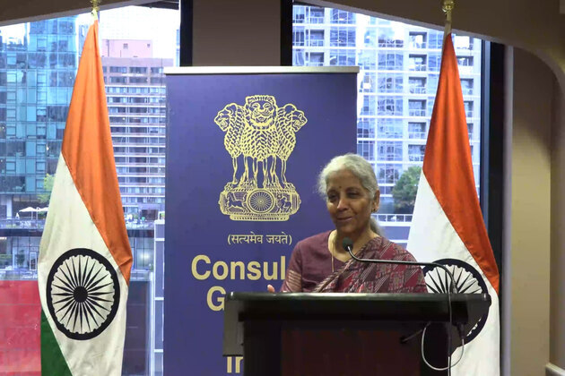 India has met fiscal deficit target for 2025-26: Sitharaman in US