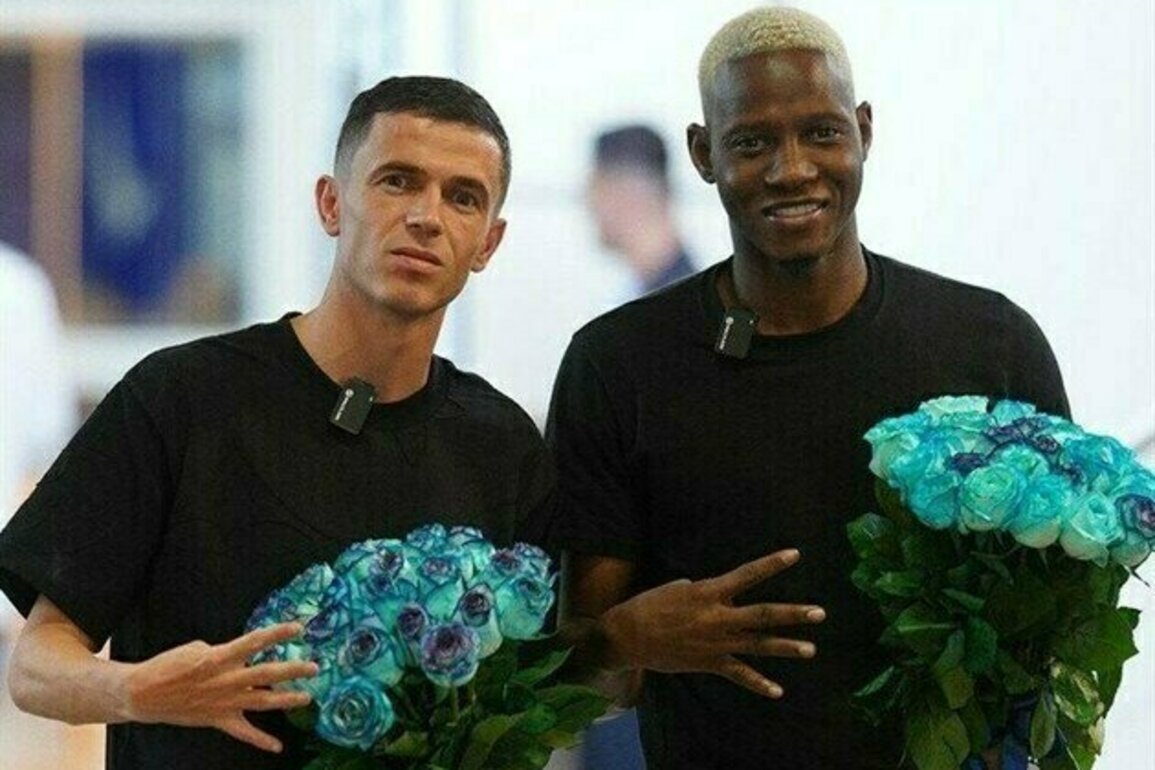 Esteghlal New Signings Djenepo and Asani Arrive in Tehran