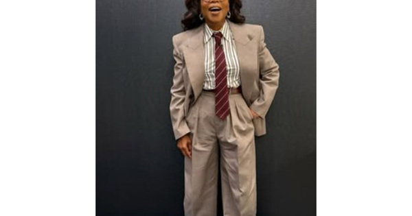 Oprah Winfrey reacts after trolls mock her "90-year-old walk" at Paris Fashion Week