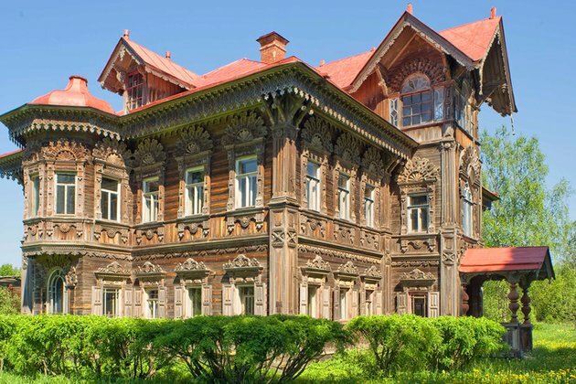 The log houses of the Russian North: A vision of beauty