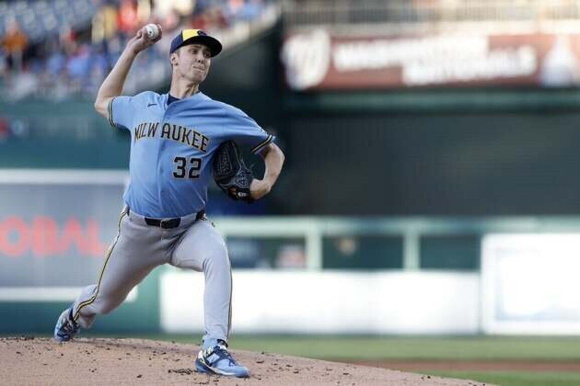 Jacob Misiorowski, William Contreras power Brewers past Nationals