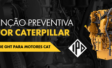 Manutenção preventiva em motor Caterpillar